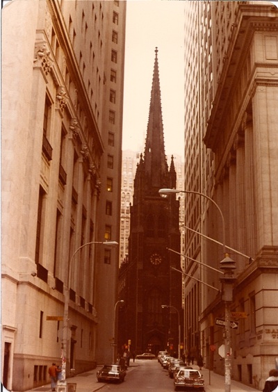 <I>Trinity Church stares down Wall Street with blame in its eyes.</I>